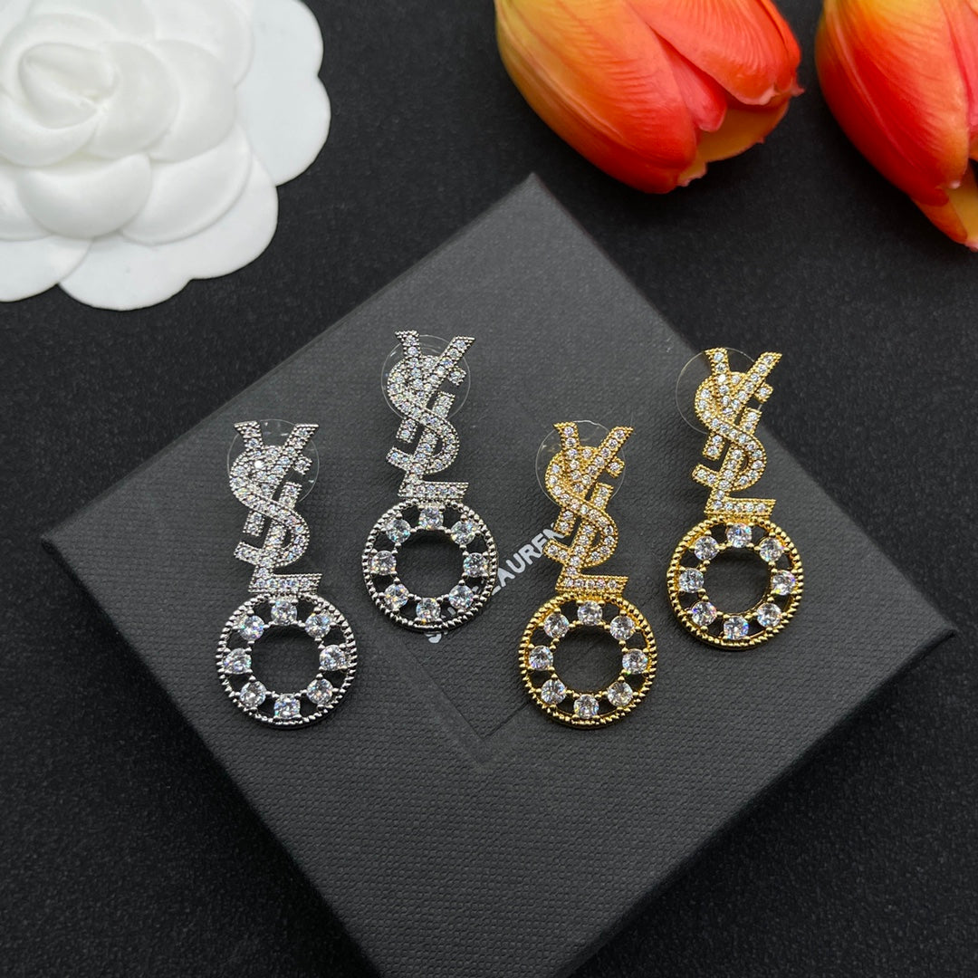18K Saint Diamonds Earrings