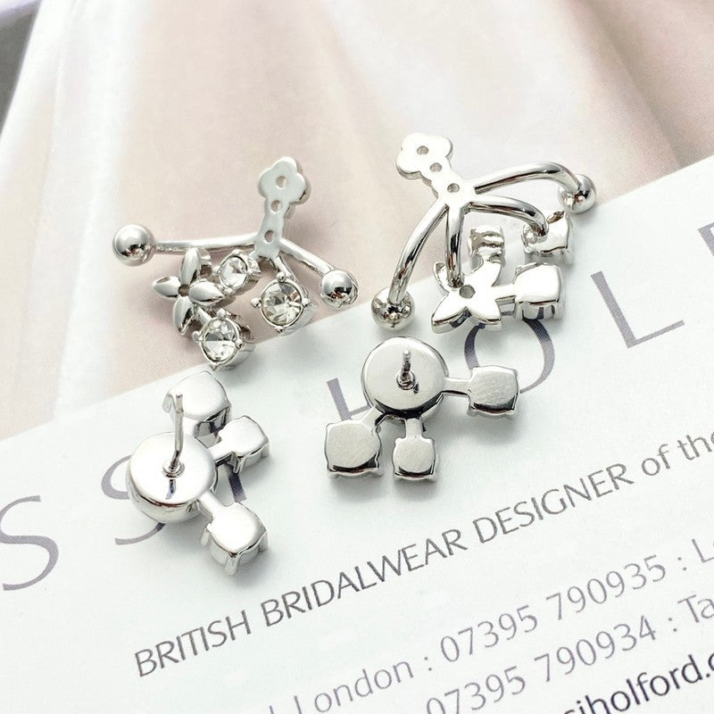 18K Louis Diamond Earrings