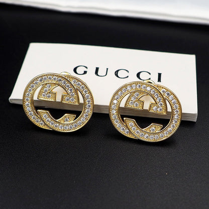 18K GG Diamonds Earrings