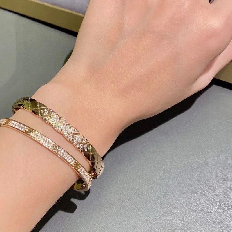 18K CC Coco Crush Diamond Bracelet