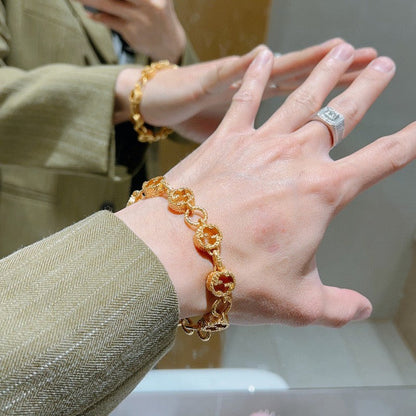 18K GG Chain Bracelet