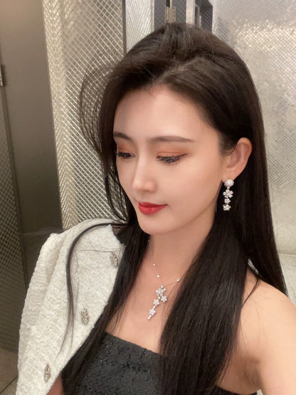 18K Folie Des Pr¨¦s Earrings