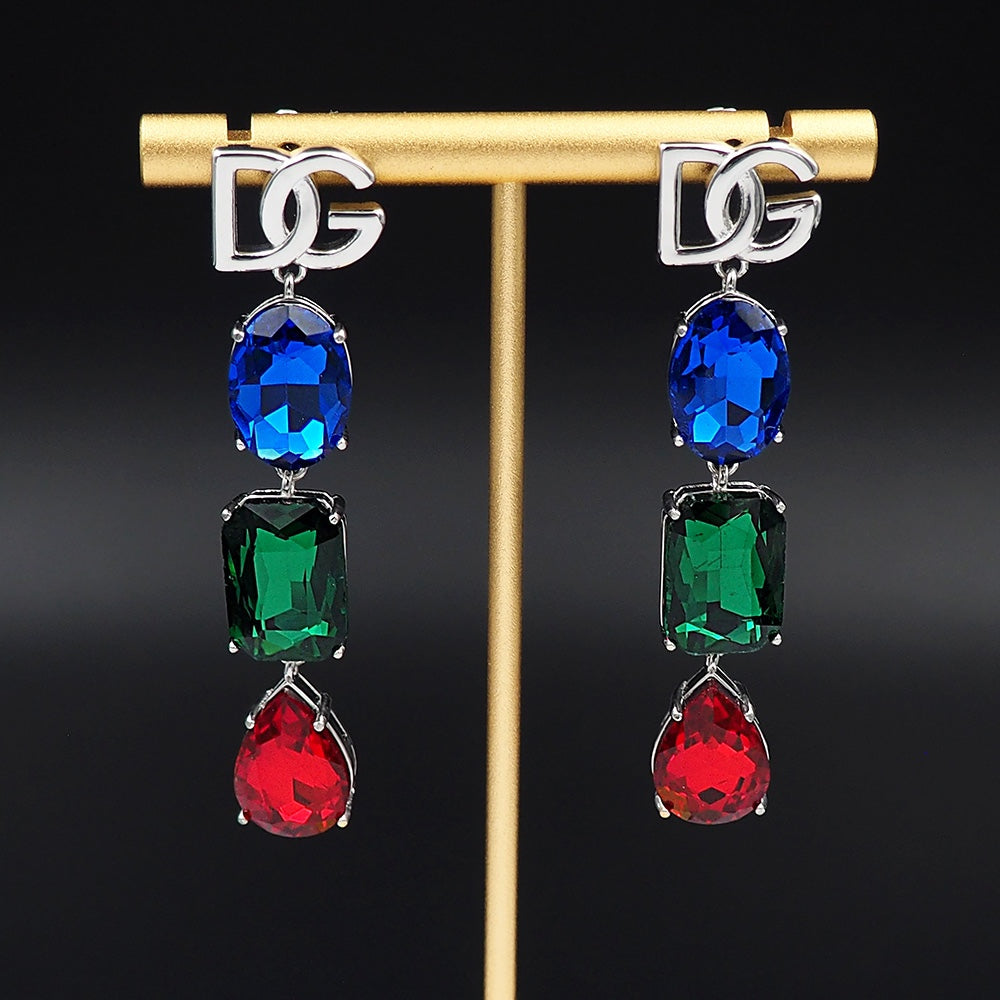 18K DG Clip-On Earrings