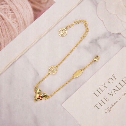 18K Louis Essential V Plan¨¨te Bracelet