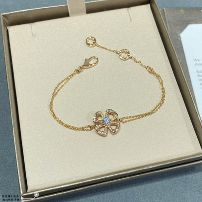 18K Fiorever Central Diamond Bracelet