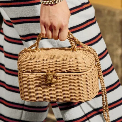 18K CC 26C White Open Cuff Bracelet