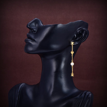 18K CE Coeur Earrings