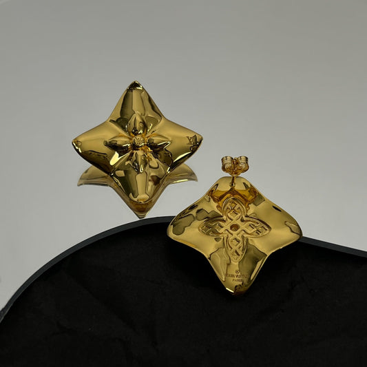 18K Louis Futura Earrings