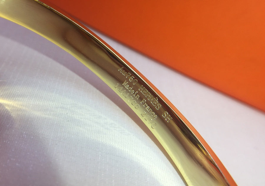 18K Collier De Chien Diamond H Bracelet