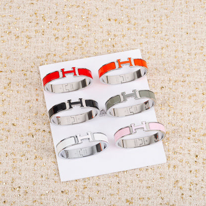 18K Clic H Grey Bracelet